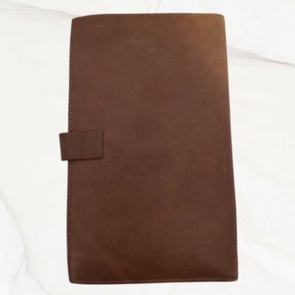 Buxton vintage tan steerhide leather Canada passport travel wallet - Picture 3 of 10